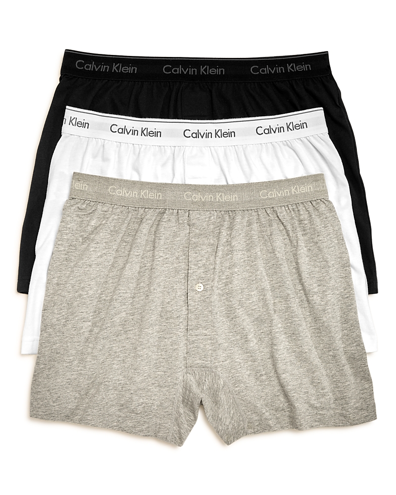 CALVIN KLEIN TRADITIONAL BOXERS, PACK OF 3 NB4005