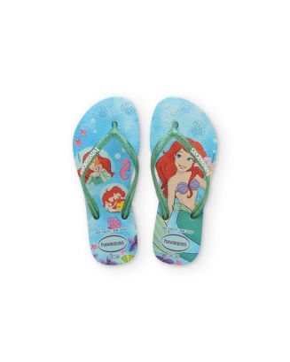 havaianas Girls' Disney Ariel Flip Flops - Toddler, Little Kid ...