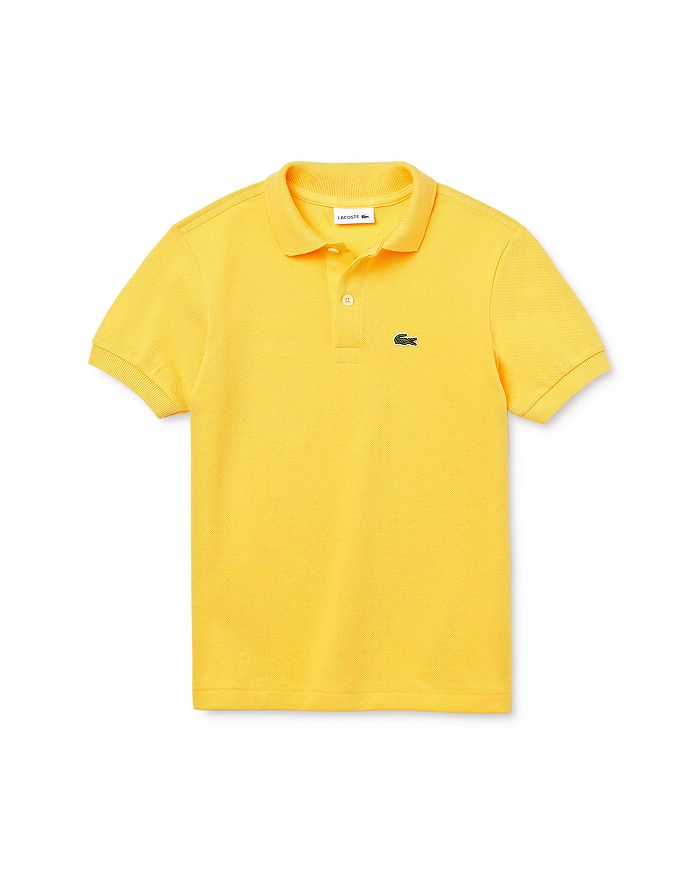 Lacoste Boys' Classic Pique Polo Shirt - Little Kid, Big Kid In Daba Yellow