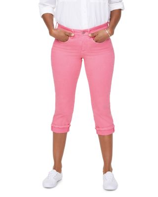 nydj frayed hem jeans