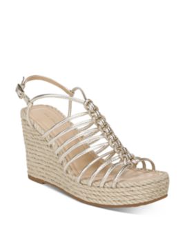 Via Spiga - Women's Selma Strappy Espadrille Wedge Sandals