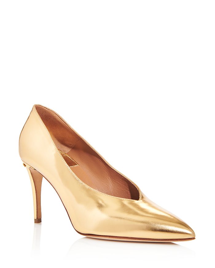 Laurence Dacade Women's Vivette High-heel Pumps In Gold