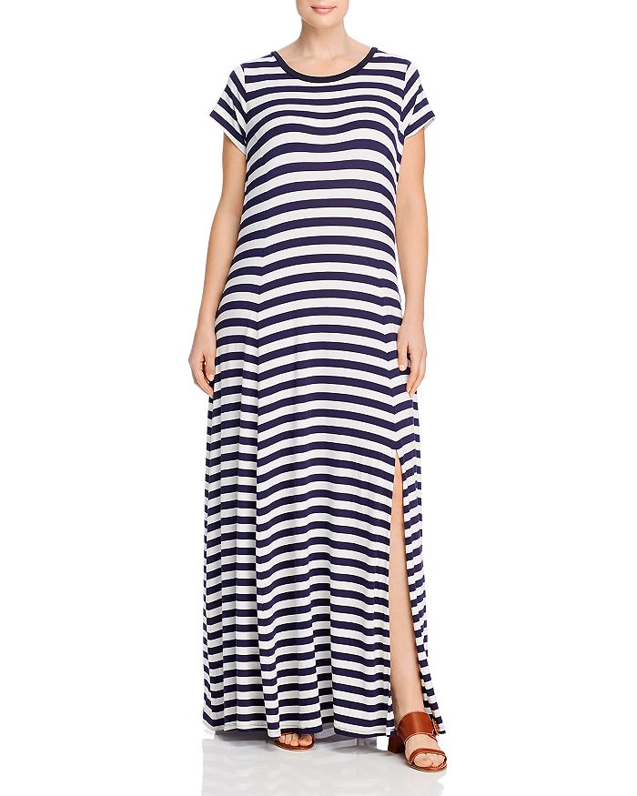 Michael kors striped maxi dress on sale