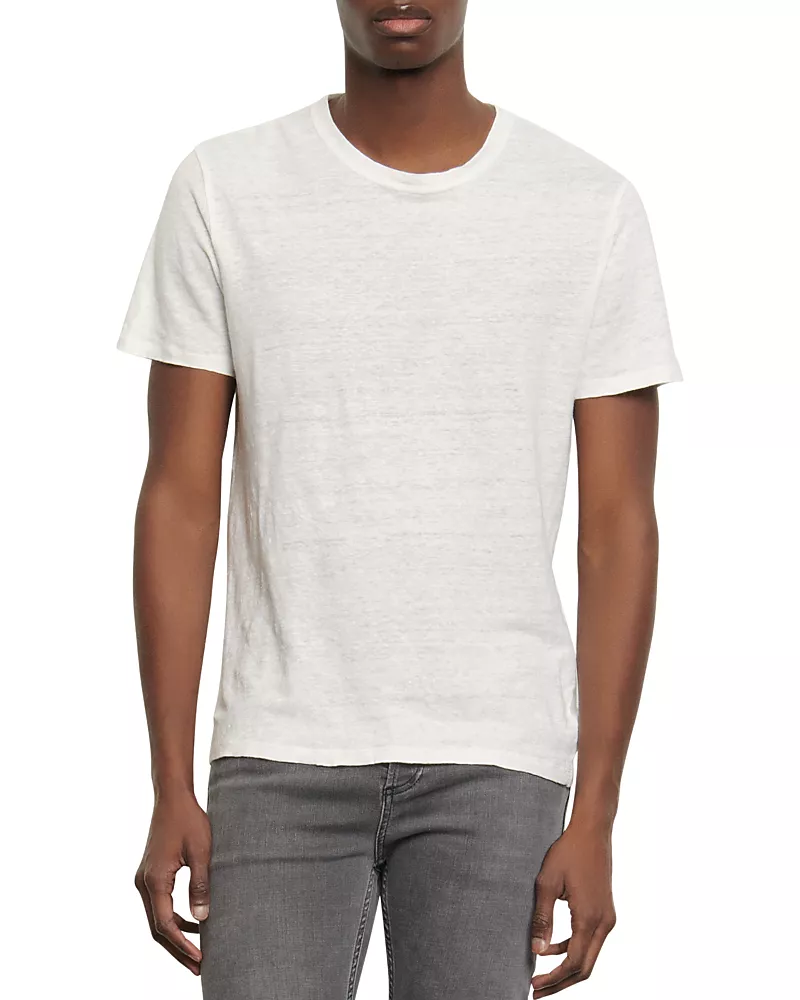 Sandro Clash Linen Tee