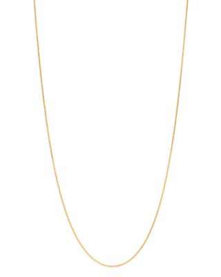 Bloomingdale's Fine Collection 14K Yellow Gold Solid Wheat Chain Necklace, 16 - Exclusive