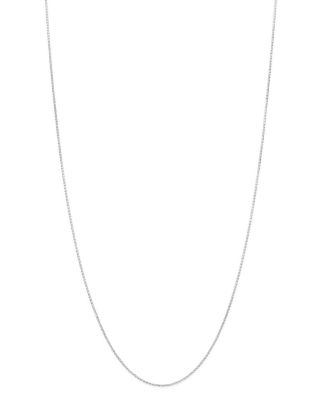 Bloomingdale's Fine Collection 14K White Gold Wheat Chain Necklace, 16 - Exclusive