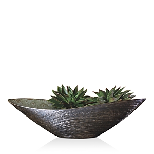 Shop Global Views Sexy Bowl In Spun Bronze