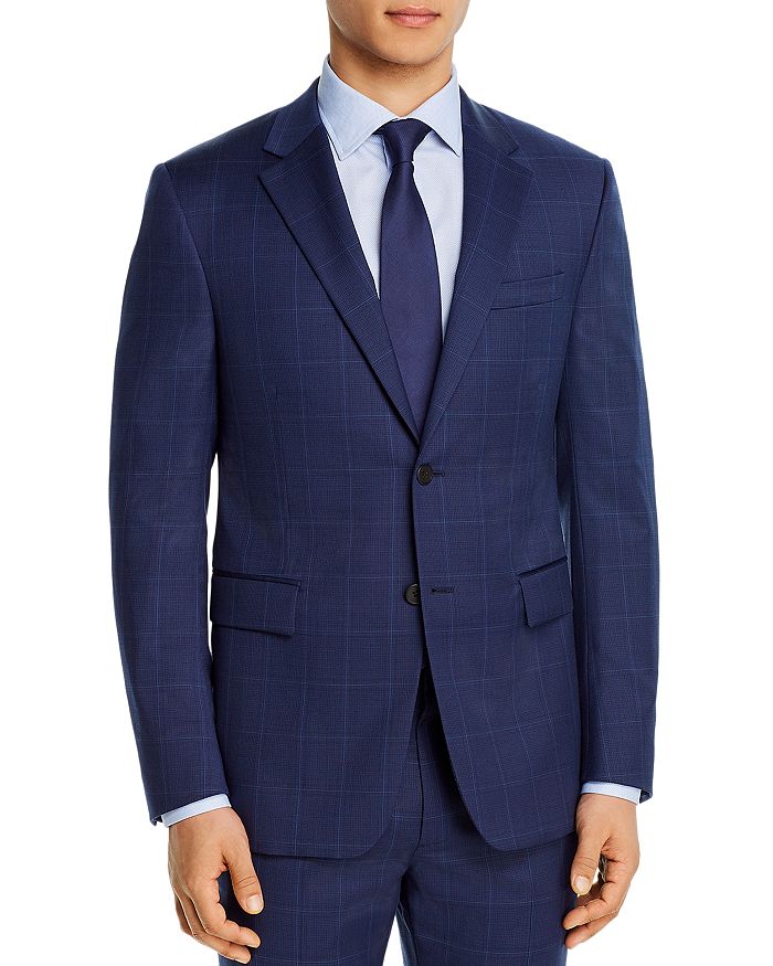 Theory Bowery Tonal Windowpane Extra Slim Fit Suit Jacket | Bloomingdale's