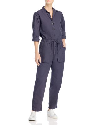 purple utility jumpsuit