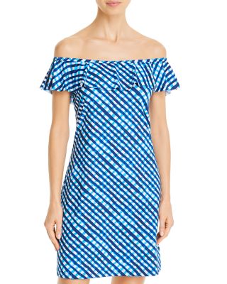 tommy bahama gingham dress