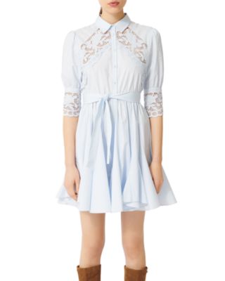 shirt lace dress