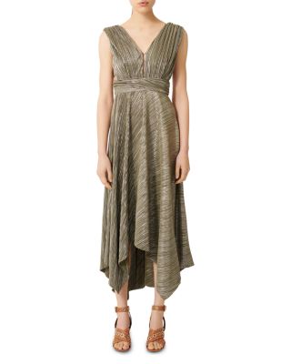 khaki maxi