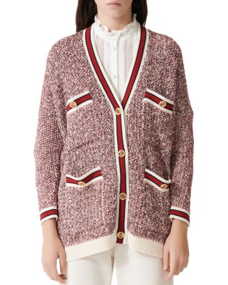 Maje Mapada Knit Button-Front Cardigan | Bloomingdale's