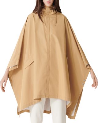 poncho style coat