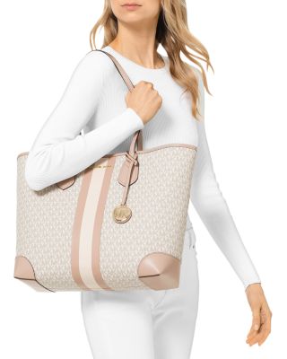 michael kors eva signature large tote