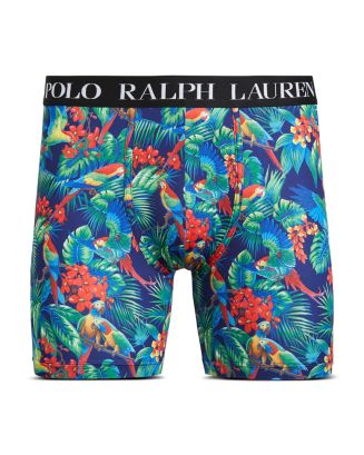 Polo Ralph Lauren Stretch Parrot Print Boxer Briefs | Bloomingdale's