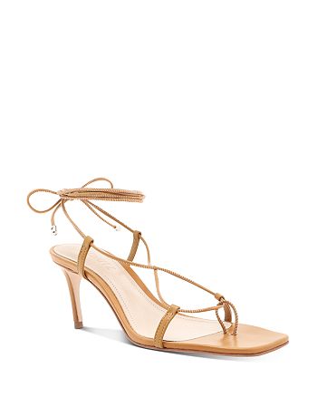 Schutz Women S Antosha Lace Up High Heel Sandals Bloomingdale S