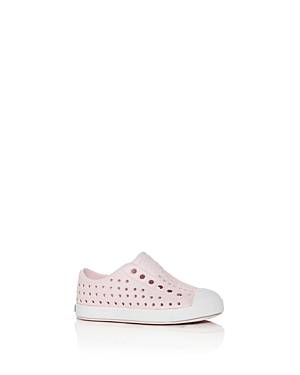 Native Unisex Jefferson Waterproof Slip-on Sneakers - Baby, Walker, Toddler In Milk Pink/shell White