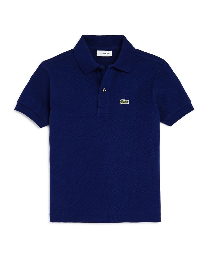 Lacoste Boys' Classic Pique Polo Shirt - Little Kid, Big Kid In Midnight Blue