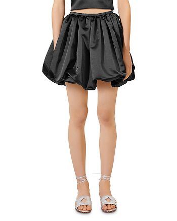 Canada Goose Balloon Skirt black business style Fashion Skirts Balloon Skirts 