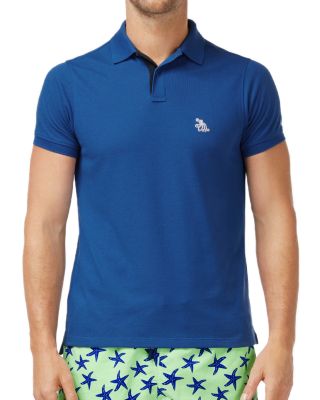 Cotton Piqué Slim Fit Polo Shirt