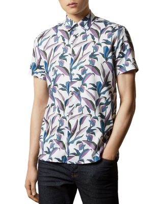 ted baker leaf print shirt