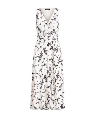 open halter neck dress Rylina | White Mesh Halter-Neck Maxi Dress With Scarf And Open-Back main image 1