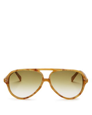 celine 61mm aviator sunglasses