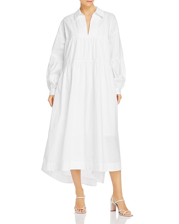 Just Female Brandy Maxi Dress In White