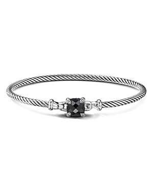 Photos - Bracelet David Yurman Chatelaine  with Black Onyx and Diamonds B16329DSSABO 