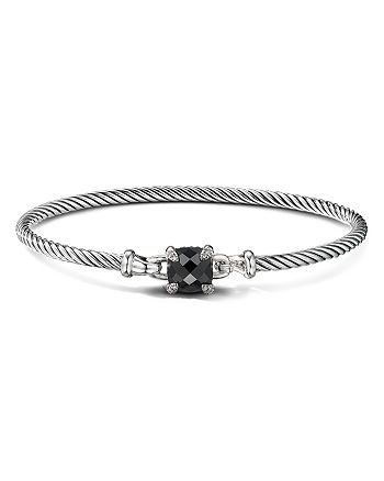 David Yurman - Chatelaine&reg; Bracelet with Black Onyx and Diamonds
