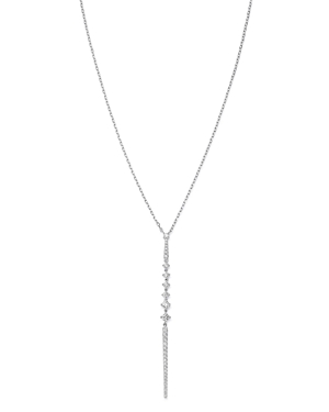 Bloomingdale's Diamond Linear Lariat Necklace in 14K White Gold, 0.45 ct. t.w. - 100% Exclusive
