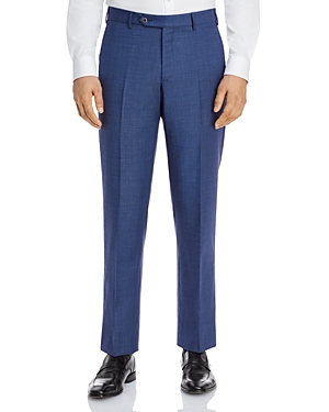 ZANELLA PARKER SHARKSKIN REGULAR FIT DRESS PANTS,111859-13265S49