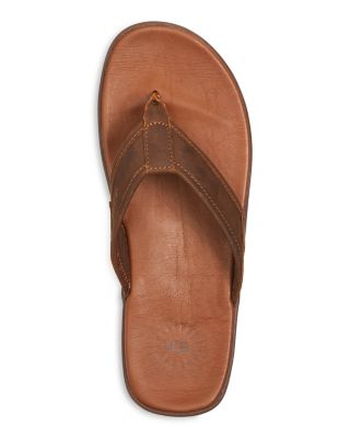 ugg seaside leather flip flop