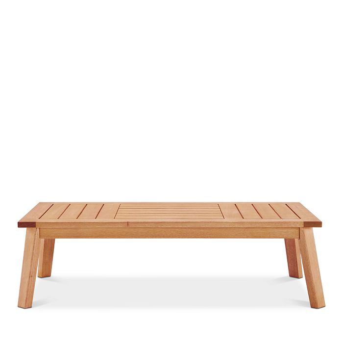 Modway Sedona Outdoor Patio Eucalyptus Wood Coffee Table Bloomingdale's