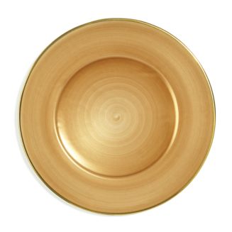 Anna Weatherley Brushed Gold Charger