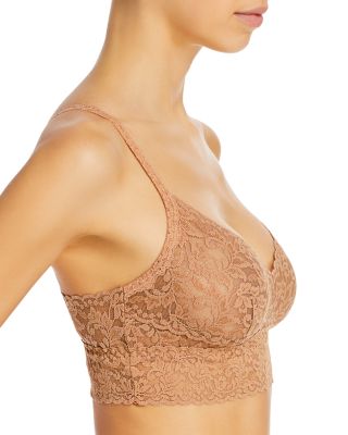 V-Neck Retro Lace Bralette