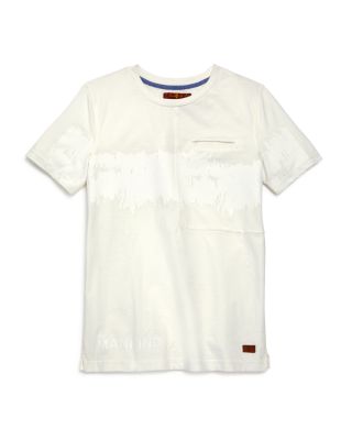 7 FOR ALL MANKIND BOYS' CREW NECK TEE - BIG KID