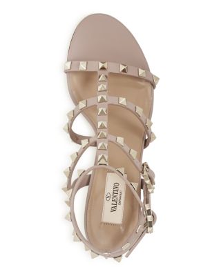 Women's Rockstud City Block Heel Sandals 