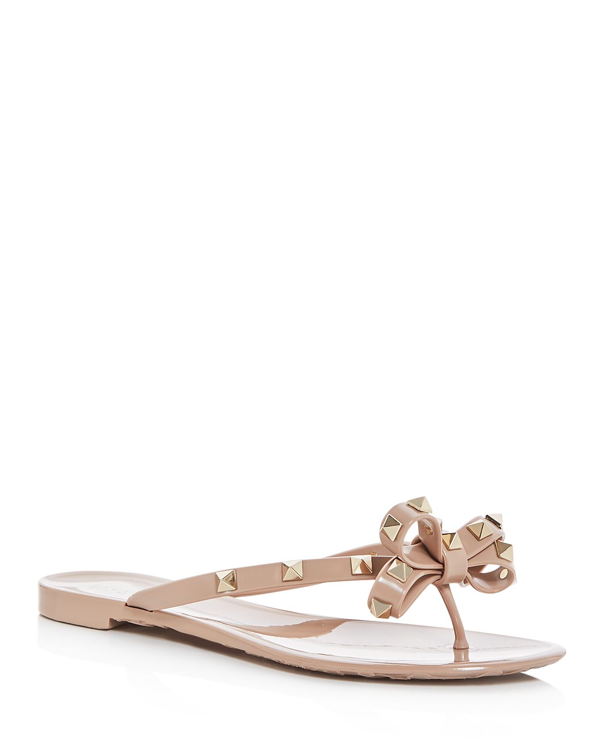 Valentino Garavani Women's Summer Rockstud Pvc Thong Sandals
