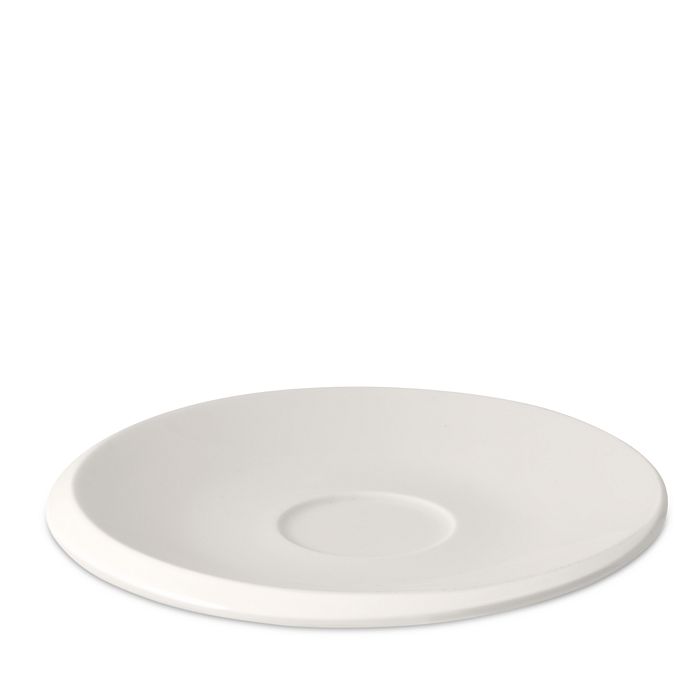 Shop Villeroy & Boch New Moon Espresso Cup Saucer In White