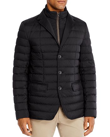 Herno Quilted Down Jacket with Zip Out Bib | Bloomingdale's