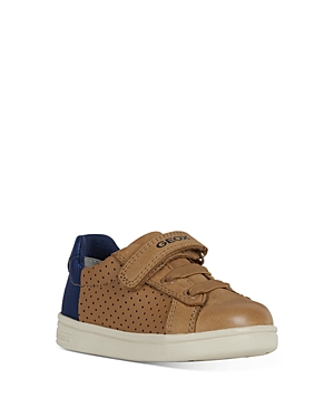 Click to view more detailed imagery on our partner's website Geox Kids' Boys' Djrock Sneakers - Walker In Beige/blue