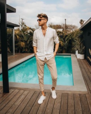 Chrono Tan Leather Strap &amp; Gray Dial Chronograph, 45mm