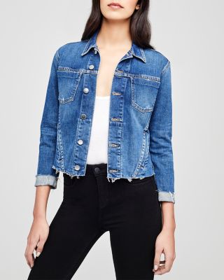 slim denim jacket