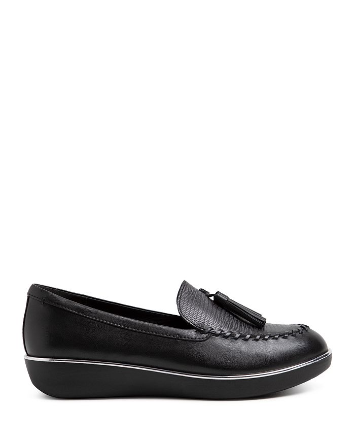 Fitflop Women's Petrina Tassel Loafers In All Black