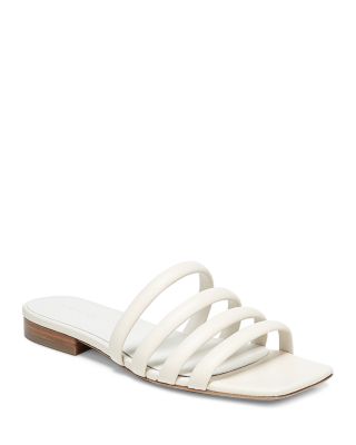 Zahara Square Toe Slide Sandals | SheFinds