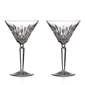 Waterford Lismore Crystal Martini Glass, Set of 2 | Bloomingdale's Home