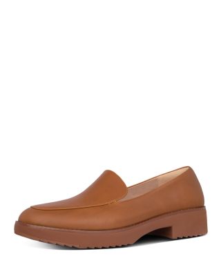 fitflop talia leather loafers