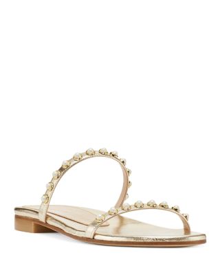 pearl slide sandals